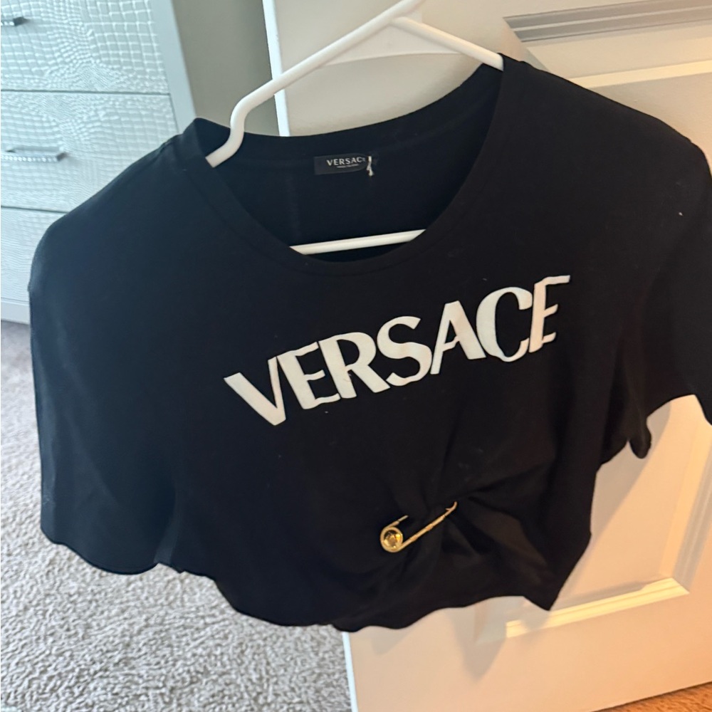 Versace Cropped Shirt